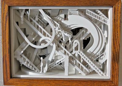 Open House at the Corner of Nevelson Escher